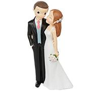 Mopec Y977 - Statuetta pastello Pop & Fun sposi amorosi 21 cm