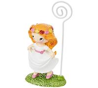 Mopec Z978 - Portafoto da Bambina, Motivo: Prima Comunione in Pradera, 11 cm, Confezione da 6, in Resina, Multicolore