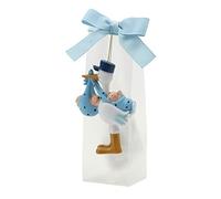 Mopec ZP5810,3-Magnete Cigueña Amorosa Pit gemellate con Bambini in Scatola con confettati 5, Confezione da 1 Pezzo