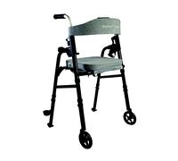 Mopedia Deambulatore rollator pieghevole girello per anziani Luna con schienale