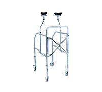 Mopedia Deambulatore rollator pieghevole per anziani Clik RP754S ascellare 4 ruo