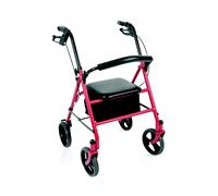 Mopedia deambulatore Rollator Pieghevole Teti Girello Per Anziani Disabili 4 Ruo
