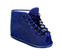 Mopedia Scarpa Ortopedica 4Usoft post operatoria coprigesso in tessuto jeans amb