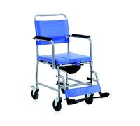 Mopedia Sedia comoda Komoda schienale smontabile con ruote Azzurro