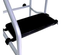 Mopedia Sedile imbottito Per Deambulatori rollator Nero