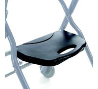 Mopedia Seduta In Plastica Per deambulatore rollator saturno Nero