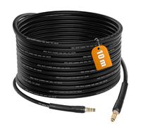 MOPEI 10M Tubo Flessibile di Prolunga per Kärcher K2 K3 K4 K5 K6 K7 Idropulitrice, Tubo di Ricambio con Quick Connect System, 180 Bar