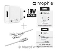 MOPHIE CARICABATTERIE 409903240 ORIGINALE 18W CARICATORE RAPIDO CON CAVO 79159CA