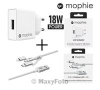 MOPHIE CARICABATTERIE 409903240 ORIGINALE 18W CARICATORE RAPIDO CON CAVO 792A8FA