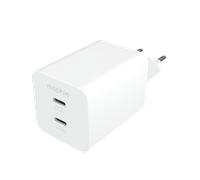 MOPHIE ESSENTIALS CARICATORE DA RETE / 50W / 2 PORTE USB-C PD / BIANCO - Nouvo