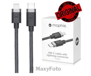 MOPHIE ORIGINAL CAVO DATI USB-C TO 8 PIN LIGTING APPLE FAST CHARGE NERO 78AFFAA