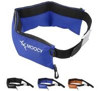 MOPHOEXII Cintura con 4 tasche con cerniera per pesi subacquei, cintura con fibbia di rilascio, adatta per vita da 76,2 a 127 cm