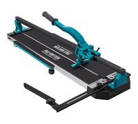 Mophorn - Tagliapiastrelle a binario singolo, doppia staffa, tagliapiastrelle manuale per tagli di precisione, 47 Inch