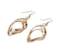 mophrati 1 paio di orecchini a bottone semplice ad anello a spirale scava fuori catena lunga gioielli femminili vestiti di moda fornitura abbinata lega classica goccia