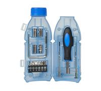 mophrati 1 Set di cacciaviti a Bottiglia, Strumenti, Set di Strumenti Portatili, Completo Pratico e Durevole, Un Buon Contenitore per Gli Attrezzi