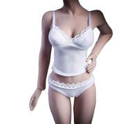mophrati 1 set di oggetti di scena per la decorazione della femminile della bambola sexy della bambola , bianco