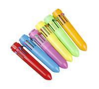 mophrati 1 Set Forniture per ufficio Cancelleria per studenti Accessori per la scuola Penne neutre Strumento di scrittura creativa a dieci colori Regali per bambini