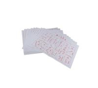 mophrati 10 pezzi di stoffa riscrivibile per scrittura ad acqua per la pratica della calligrafia, senza bisogno di inchiostro, carta per esercitazione della calligrafia cinese, Tipo 3, 10 pezzi