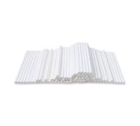 mophrati 100 Pezzi Assortimento di Bastoncini di Carta per Caramelle Bastoncini Cioccolato Canna da Zucchero Fai da Te Artigianato Forno Domestico Cottura Accessorio Gadget Cucina, 10 cm