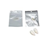 mophrati 12 Pezzi Denti da Vampiro Festa di Tutti i Santi Denti Finti Puntelli Ornamenti Party Dress Up Costume Masquerade Accessorio Stampo, op. 17 mm