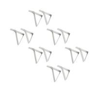 mophrati 12x Non Lasciare Che la Tua tovaglia voli Via con queste Clip in Acciaio Inossidabile Non dovrai più raddrizzare i Morsetti della tovaglia