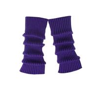 mophrati 2 Pezzi/Lotto Gamba Stile retrò - Texture Delicato per la Pelle alla Moda 2 Pezzi Colorato E più Caldo per Tutte Le Occasioni Tutte Le Tendenze, Viola Profondo, 1