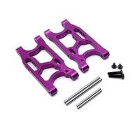 mophrati 2X Bracci oscillanti posteriori in metallo per auto telecomandati che sostituiscono l'aggiornamento della parte, Viola