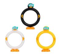 mophrati 3X Giocattoli da Piscina per Bambini per Immersioni estive Giocattoli da Piscina per trattenere Il respiro Sott'Acqua Anatra Bastoncini Sub, Anelli per Immersione con Anatre