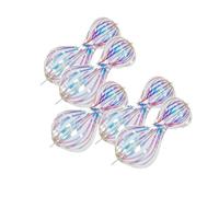 mophrati 5 pezzi Magics Rainbow Spinners Divertente e colorato Dazzle Stick Rainbow Twirler Per Magic Spinners ABS Bacchette Bastoncini