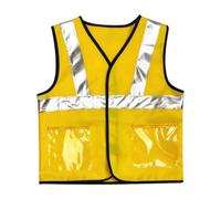 mophrati Accessorio per costume da gilet da operaio edile per bambini, costume operaio per bambini e attività di gioco di finzione che promuovono la creatività, accessorio per gilet ingegnere, vestiti