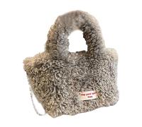 mophrati Agnelli Morbido e accogliente Meteo e borsette Accessorio da donna Qualsiasi outfit Borse e borsette in colori Borsa a tracolla, Grigio