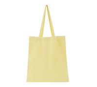 mophrati Ampia applicazione Borsa tote robusta e durevole per lo shopping Borsa tote multifunzionale di grande capacità, giallo chiaro