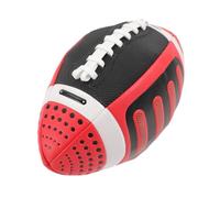 mophrati Attrezzatura versatile per il gioco ricreativo Pallone da rugby ufficiale Allenamento di football americano Giovani atleti Pallone da football americano ufficiale Rugby , Rosso , 11x22 cm