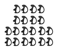 mophrati Auricolari resistenti per l'orecchio sinistro, con tappo auricolare, offrono una vestibilità comoda per un'esperienza di ascolto prolungata. Kit audio con tubo a bobina acustica ad La