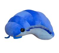 mophrati Bambola a forma di insetto in cotone PP Simpatico cartone animato che sostituisce il giocattolo per la camera da letto per la casa in tinta unita, Blu, 50 CENTIMETRI