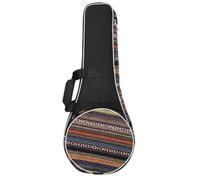 mophrati Borsa a maglia per strumenti a mandolino Contenitore per chitarra Borsa tracolla per zaino stile Oxford imbottita impermeabile