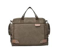 mophrati Borsa a tracolla in tela elegante e resistente da uomo. La borsa a tracolla da viaggio può essere facilmente personalizzata per adattarsi, caffè