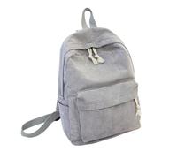 mophrati Borsa a tracolla per applicazioni larghe Zaino versatile per viaggi e scuola Zaino per la scuola per la in tessuto, Grigio chiaro