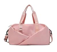 mophrati Borsa da ospedale e borsa da viaggio per donna Bagaglio a mano impermeabile con scomparto bagnato palestra per donna in tinta unita rosa, C43.5 * 25 * 27.5