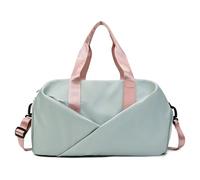 mophrati Borsa da ospedale e borsa da viaggio per donna Bagaglio a mano impermeabile con scomparto bagnato palestra per donna in tinta unita rosa, B43.5 * 25 * 27.5