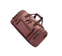 mophrati Borsa da viaggio Grande capacità Comoda e pratica Poliestere Regali piacevoli Borsa da viaggio di grande capacità palestra sportiva, marrone