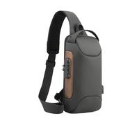 mophrati Borsa da viaggio minimalista per una facile ricerca e trasporto e impermeabile. Può essere portato sullo zaino o portato a mano, Abbinamento oro grigio