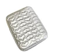 mophrati Borsa portaoggetti per laptop con grazioso motivo a forma di cuore, vestibilità precisa e resistente, da 11 a 14 pollici, realizzata con materiali Love Bow, bianco, 13-14 pollici