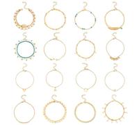 mophrati Bracciali alla caviglia Shell Rice Bead Beach Caviglie creative Catene Comode cavigliere da donna squisite per la decorazione del vestito, Digitare 3