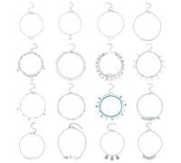 mophrati Bracciali alla Caviglia Shell Rice Bead Beach Caviglie Creative Catene Comode cavigliere da Donna squisite per la Decorazione del Vestito, Digitare 4