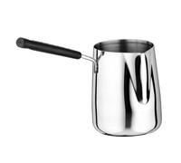 mophrati Caffettiera turca Cezve, brocca per il latte, opzione per montare il latte con Per sistema a goccia. piacere del caffè può essere utilizzato anche come brocca per montare in una pentola