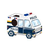 mophrati Capanna giocattolo pieghevole per parco giochi per bambini, leggera e sicura, giocattolo da esterno, capanna da gioco, scuola in cartone