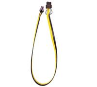 mophrati Cavo di alimentazione PCI-E da 6 pin PCI-E a 8 pin Scheda video GPU in plastica PCIE Convertitore portatile per miniere Parti dell'adattatore Minatore