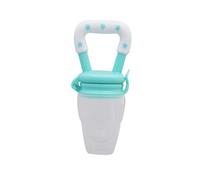 mophrati Ciuccio per bambini in silicone alla moda, comodo e sicuro per i viaggi. Integratore vegetale per alimenti freschi con capezzoli in PP, confortevole, verde chiaro, S