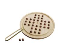 mophrati Classico gioco da tavolo solitario, gioco di puzzle in legno che migliora il tempo trascorso in famiglia, stimola il pensiero strategico per tutti i livelli di abilità, da tavolo solitario